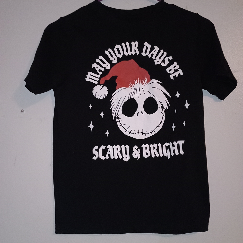 Disney Black T-Shirt with White Graphic